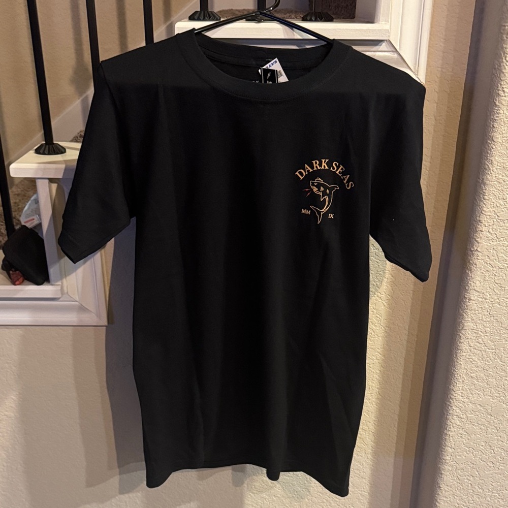 Dark Seas Black Short Sleeve Tee
